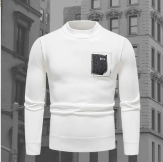 WOLFF - Luxurious Men's Sweater - Thick Knit Pullover