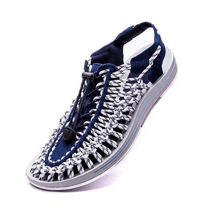 Men's Handmade Outdoor Sandals - Summer Soft Non-Slip Beach Shoes