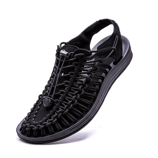 Men's Handmade Outdoor Sandals - Summer Soft Non-Slip Beach Shoes